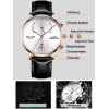 Quartz Watch Men Watches Modern Chronograph Men Watch Leather Strap Watches Man Imitation Luxury Belushi 537 Men'S Sports Watch